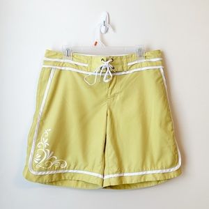 LIKE NEW - Athleta - Yellow Surf Shorts - 8